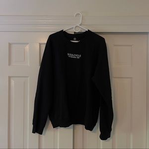 Black soul cycle crewneck
